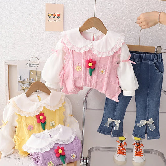 Girls baby set