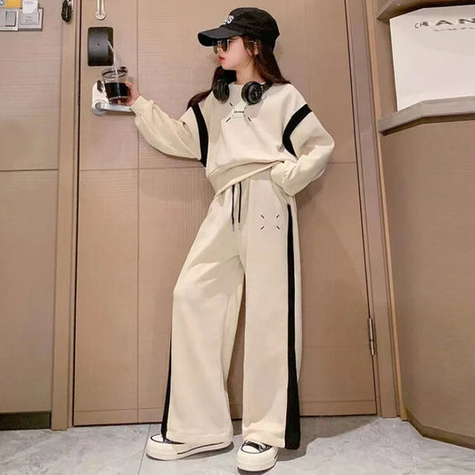 Casual Suit Patchwork Sweater